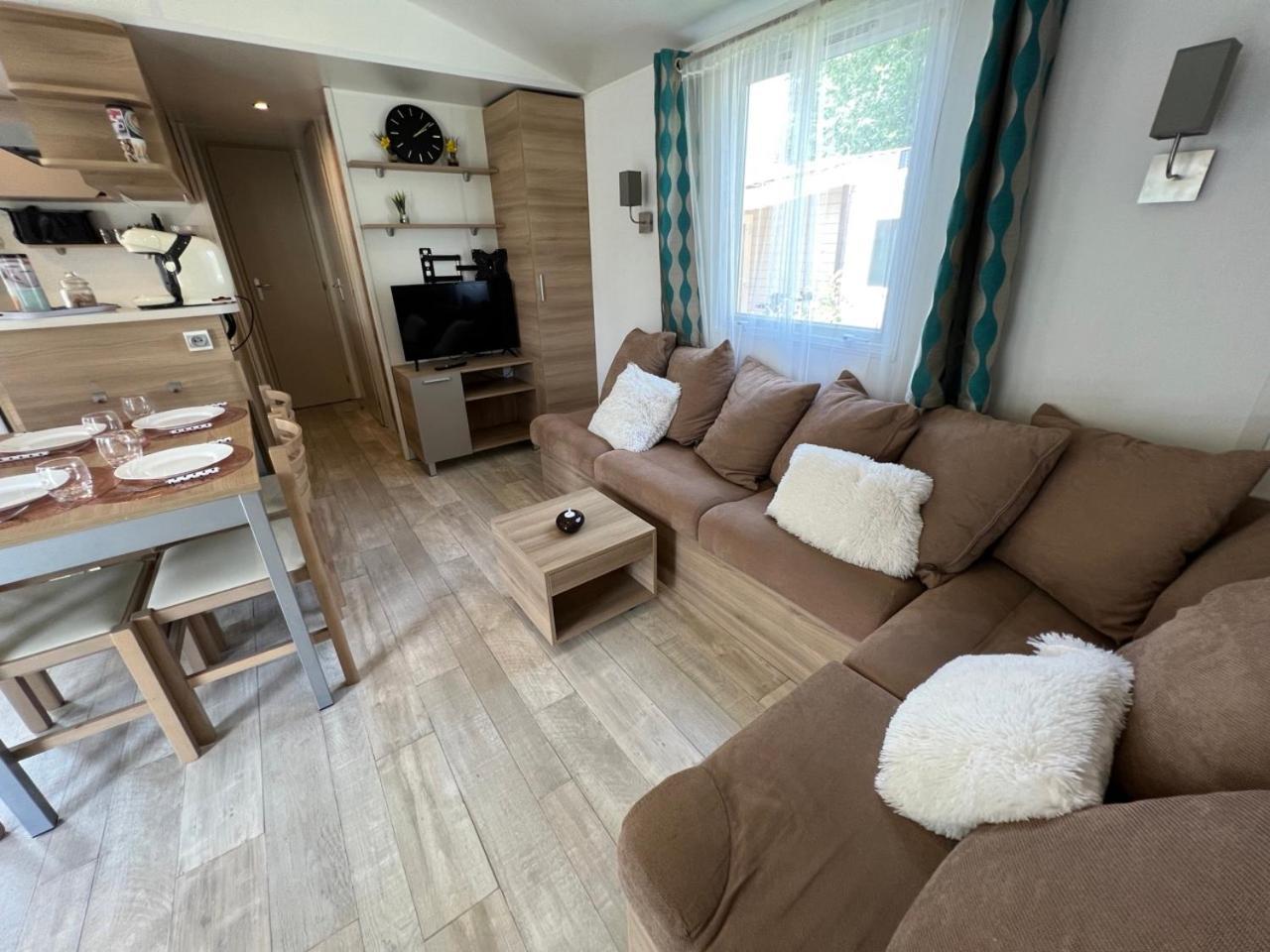 Mobil-Home 4 Etoiles Avec Piscine Proche De Blois Онзен Экстерьер фото