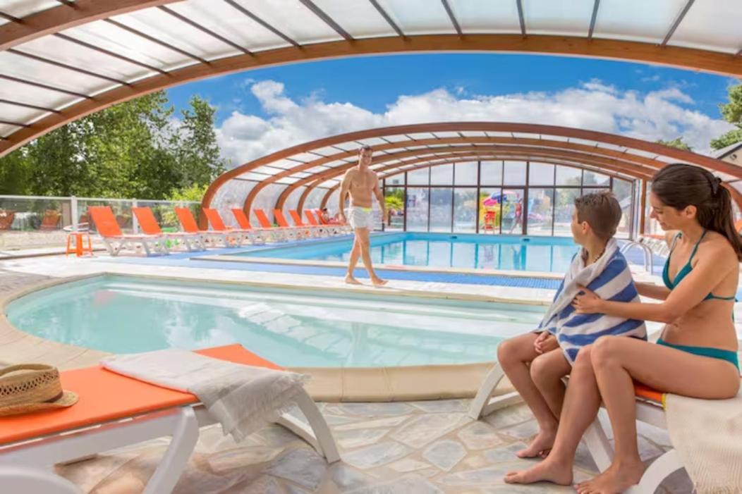 Mobil-Home 4 Etoiles Avec Piscine Proche De Blois Онзен Экстерьер фото