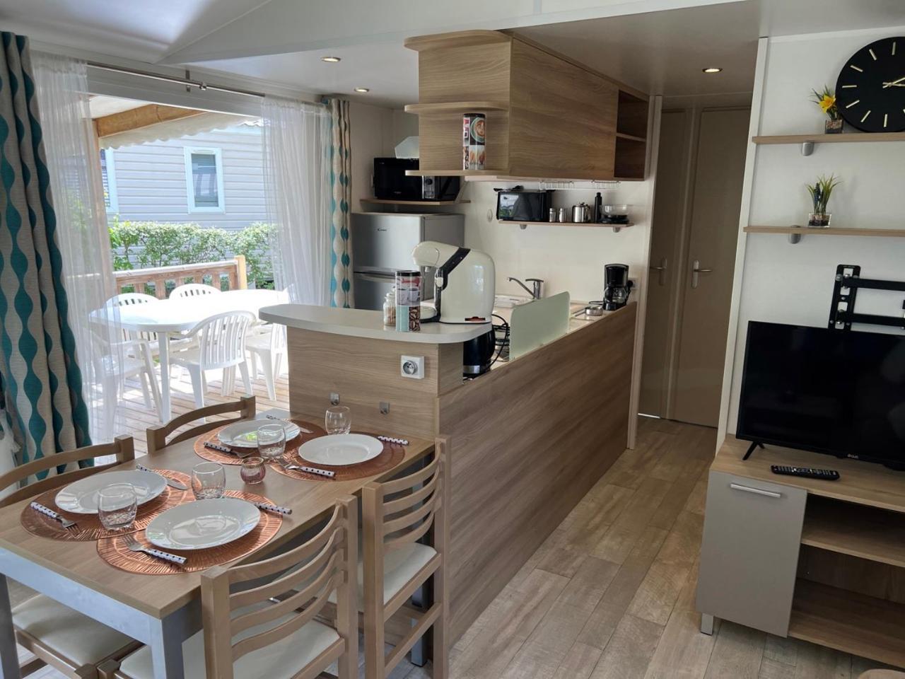 Mobil-Home 4 Etoiles Avec Piscine Proche De Blois Онзен Экстерьер фото