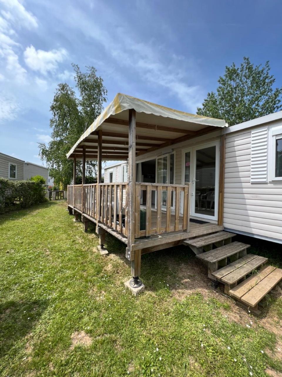 Mobil-Home 4 Etoiles Avec Piscine Proche De Blois Онзен Экстерьер фото